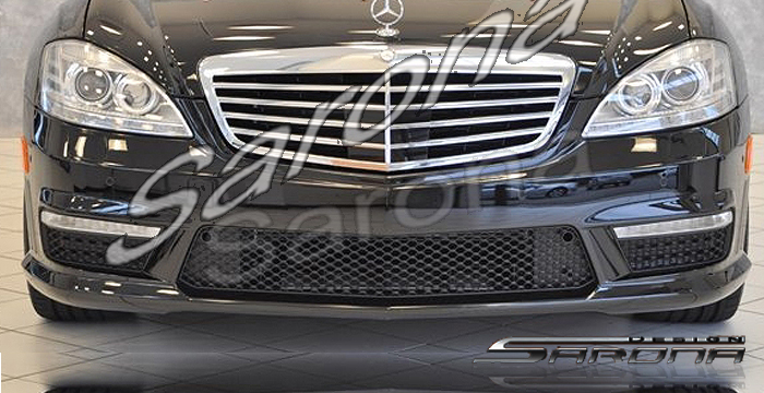 Custom Mercedes S Class Front Bumper  Sedan (2007 - 2013) - $690.00 (Part #MB-004-FB)